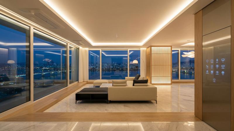 Ultra-Modern Penthouse - Seoul